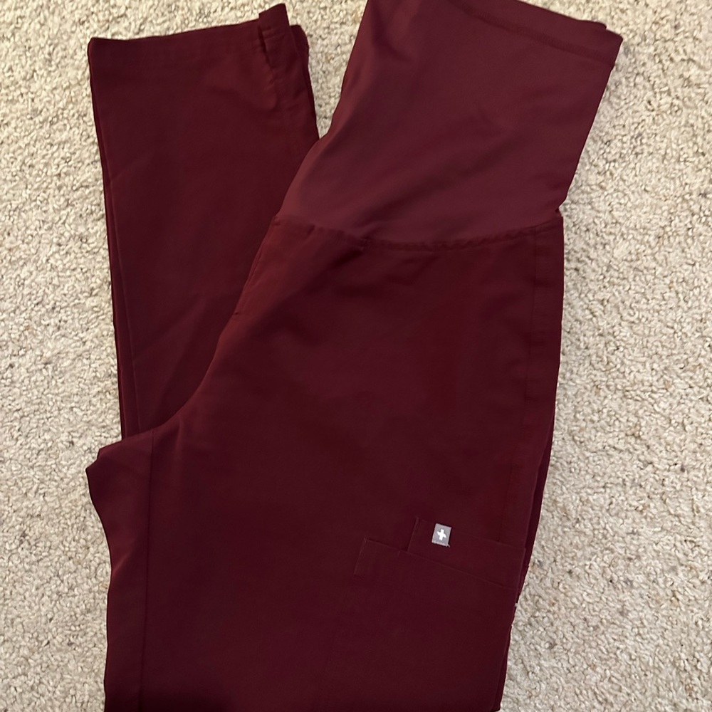 Figs. Maternity pants. Scrub pants.